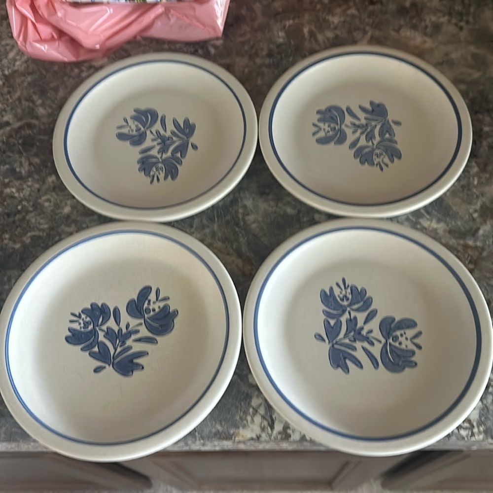 COPY - Vintage Pfaltzgraff Yorktown blue